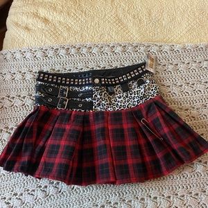 Punk skirt NEW WITH TAGS